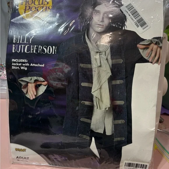 Disney Billy Butcherson Costume - Black and Cream - Picture 1 of 5